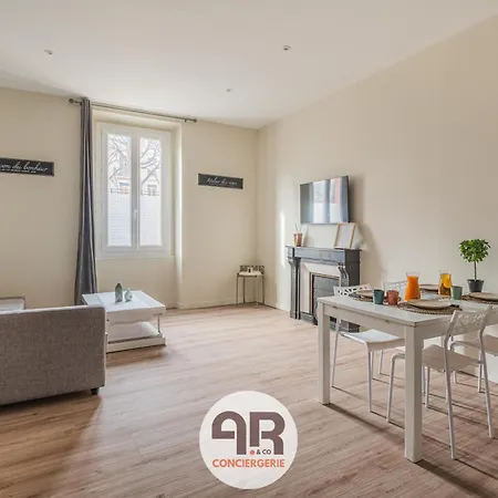Apartmán La Reyhome T2 Renove Proche Gare Et Centre-ville *